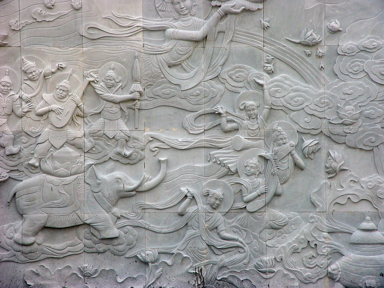 浮雕壁画